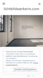 Mobile Screenshot of lichtbildwerkerin.com